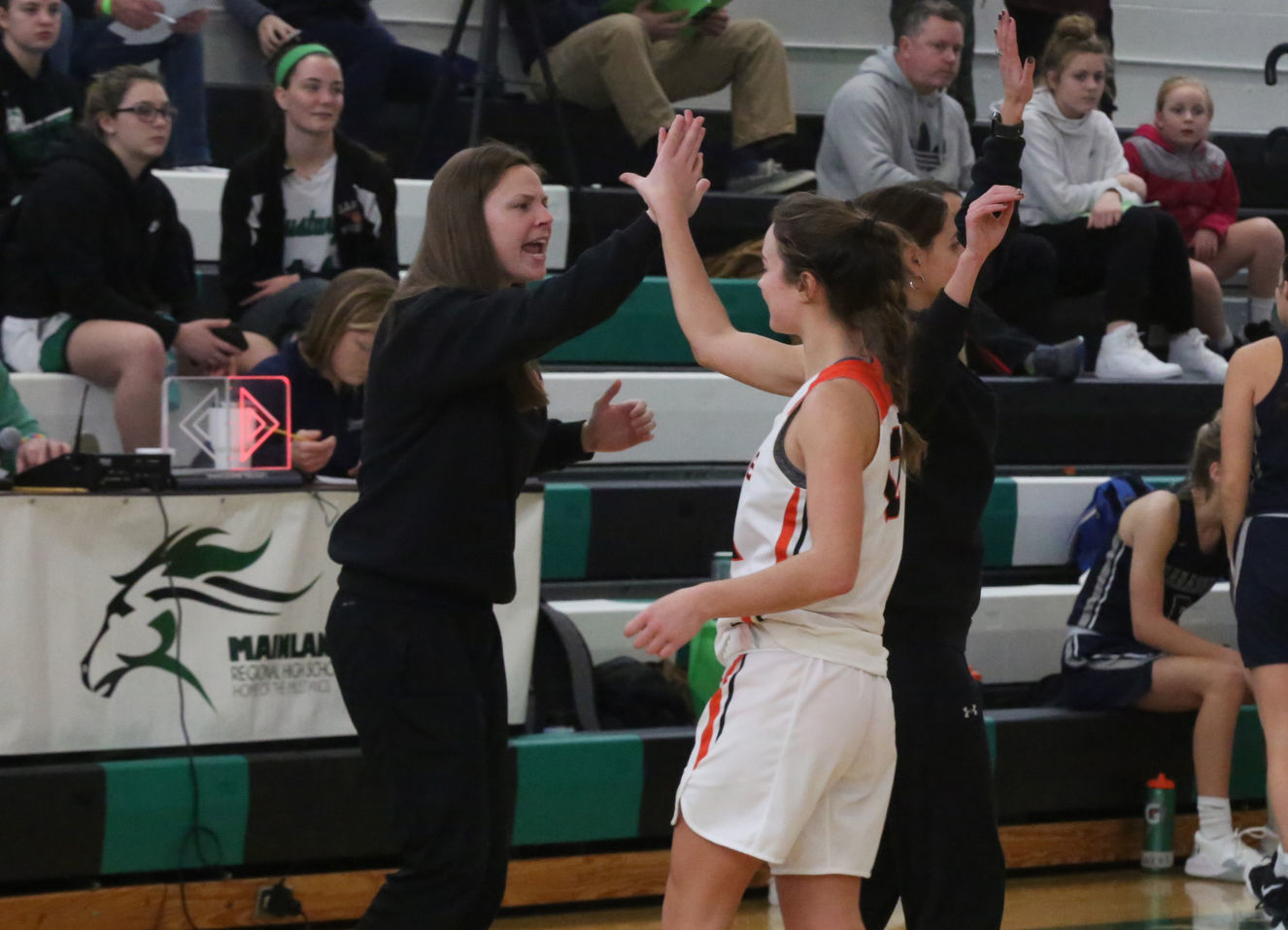 Middle Manasquan girls basketball